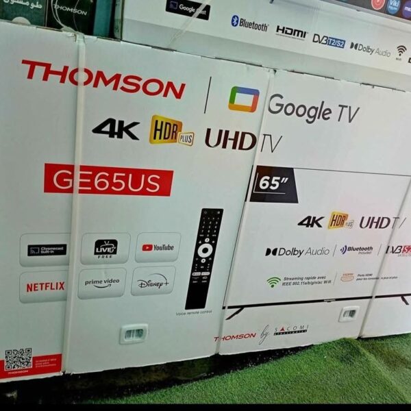 TV THOMSON 🇫🇷 SMART GOOGLE TV 4K 65 POUCE